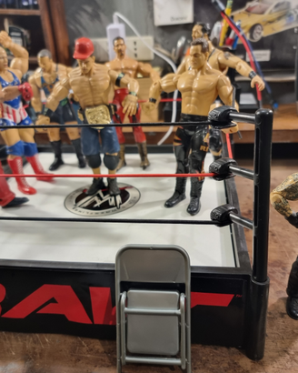 Figure wwe/wwf RAW IS WAR 1996 STAGE Mattel