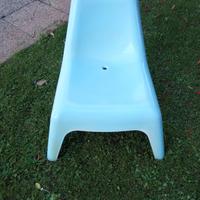 set 5 sedie giardino/piscina