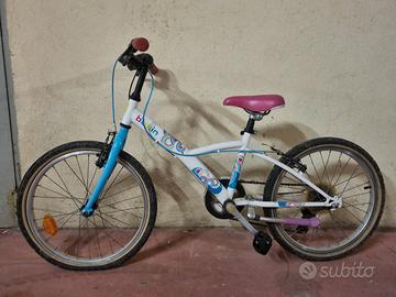 bici bambini bianca b'twin