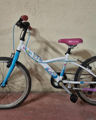 bici bambini bianca b'twin