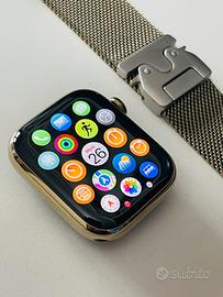 Apple watch 9 Acciaio Oro