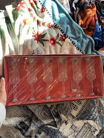 Bicchieri in cristallo