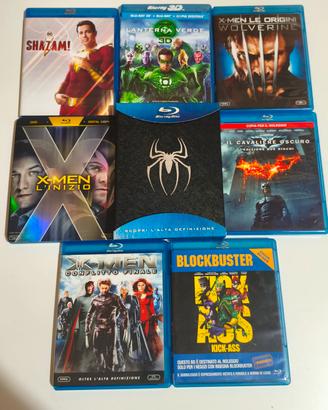 Lotto 10 film in Blu-ray usati unico proprietario