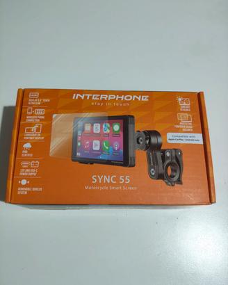 CAR PLAY INTER PHONE SYNC 55 NUOVO CON GARANZIA