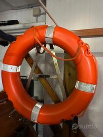 Supporto salvagente/ anulare in acciaio