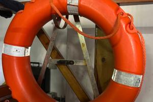 Supporto salvagente/ anulare in acciaio