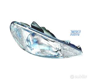 FANALE DESTRO PER PEUGEOT 206 98-09 H4