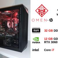 PC Gaming, i7, 32GB DDR4, GPU 12GB NVIDIA RTX 3060