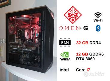 PC Gaming, i7, 32GB DDR4, GPU 12GB NVIDIA RTX 3060