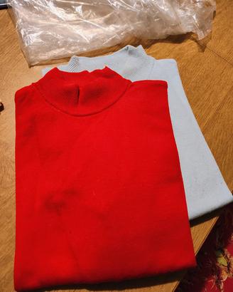 Maglie a Lupetto (Rossa e Celeste/Azzurra)