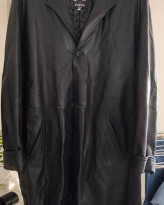 Cappotto Lungo da uomo in vera pelle