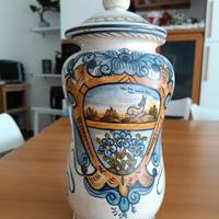 vaso fiorentino con coperchio 