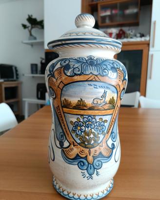 vaso fiorentino con coperchio 