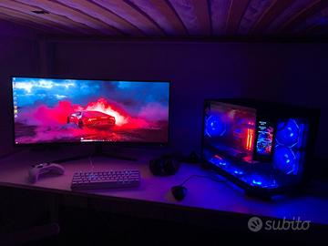 Pc da gaming fascia alta rtx 3070ti+64gb ddr5 lcd