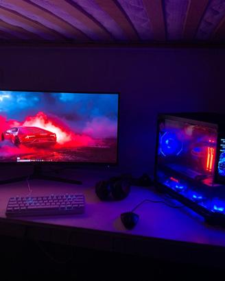 Pc da gaming fascia alta rtx 3070ti+64gb ddr5 lcd