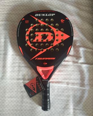 Racchetta Padel Dunlop Tsunami Red Nuova Best Buy
