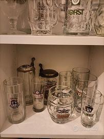 Collezione Boccali e Bicchieri di Birra