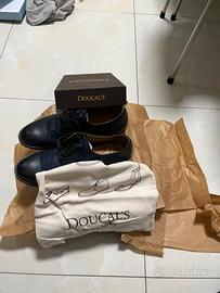 DOUCAL’S scarpe uomo - OXFORD - blu notte - 45