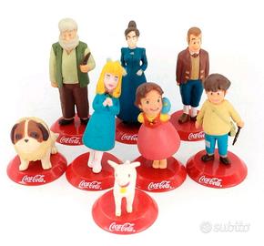 heidi figure set coca cola completo