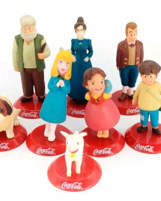 heidi figure set coca cola completo