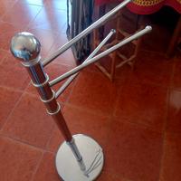 attaccapanni in acciaio per bagno per tovaglie 