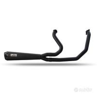 Sistema Scarico Malparidos 2-1 Softail M8 Nero - C