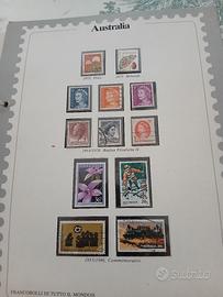 set francobolli Australia 