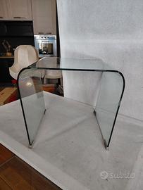 Tavolino in vetro Pietro Chiesa