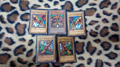 Exodia il proibito LDD IT101 ultra rare completo