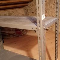 Scaffale metallo 3 ripiani regolabili