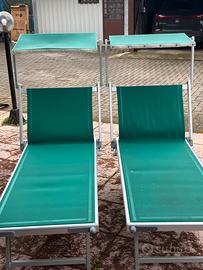 4 LETTINI GIARDINO PRENDISOLE