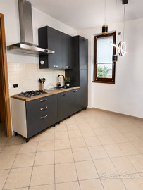 Cucina completa angolare 330 cm grigio noce