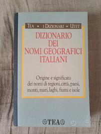 Dizionario dei nomi geografici italiani