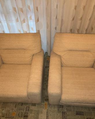 Poltrone beige C4 Dimensione Salotto