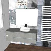 Bagno Cerasa Grande  – Modello Segno - NUOVO