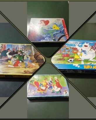 Set di 2 puzzle diversi