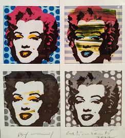 Maurizio Galimberti, Marilyn, Mosaico a 4 foto