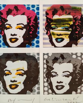 Maurizio Galimberti, Marilyn, Mosaico a 4 foto