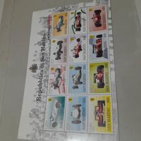 francobolli di San Marino 50 anni Ferrari 1998