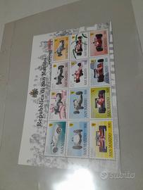 francobolli di San Marino 50 anni Ferrari 1998