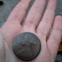 Penny  1862