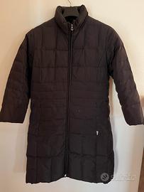 Geox Respira Piumino Lungo Donna - Taglia 48- Nero