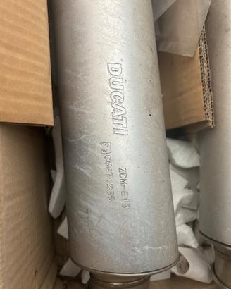 Coppia scarichi originali Ducati Monster 600 750 9