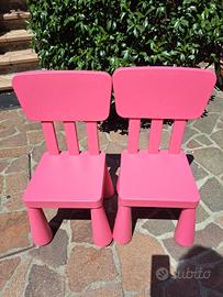 2 seggioline bambini 