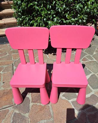 2 seggioline bambini 