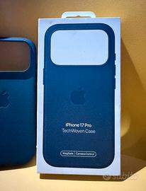 Cover in techwoven per Apple iPhone 17 Pro blu