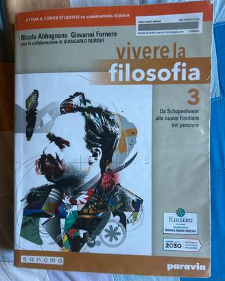 Libro vivere la filosofia 3