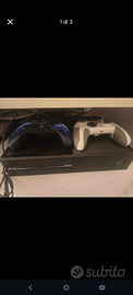 Xbox One con giochi e 2 joystick