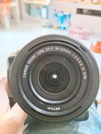 Obiettivo Canon 18-135 STM stabilizzato 
