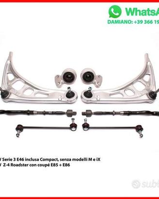 Kit 10 Bracci Anteriori BMW Serie 3 E46 dal 1998